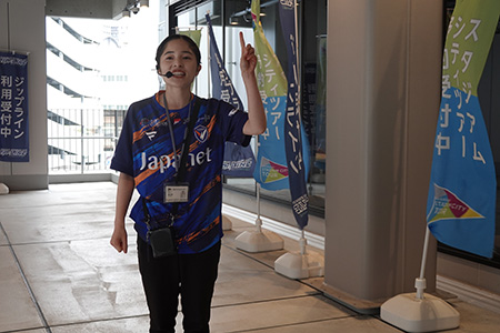 ガイドの森あゆさん