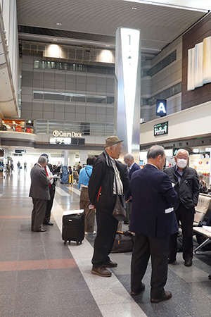 羽田第一ターミナル集合