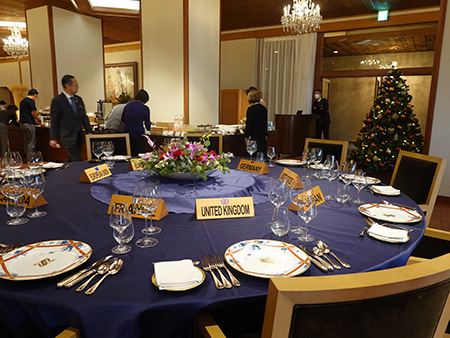 伊勢志摩サミットテーブル