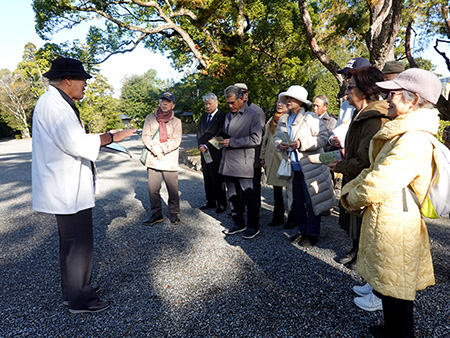 伊勢神宮、ガイドさん
